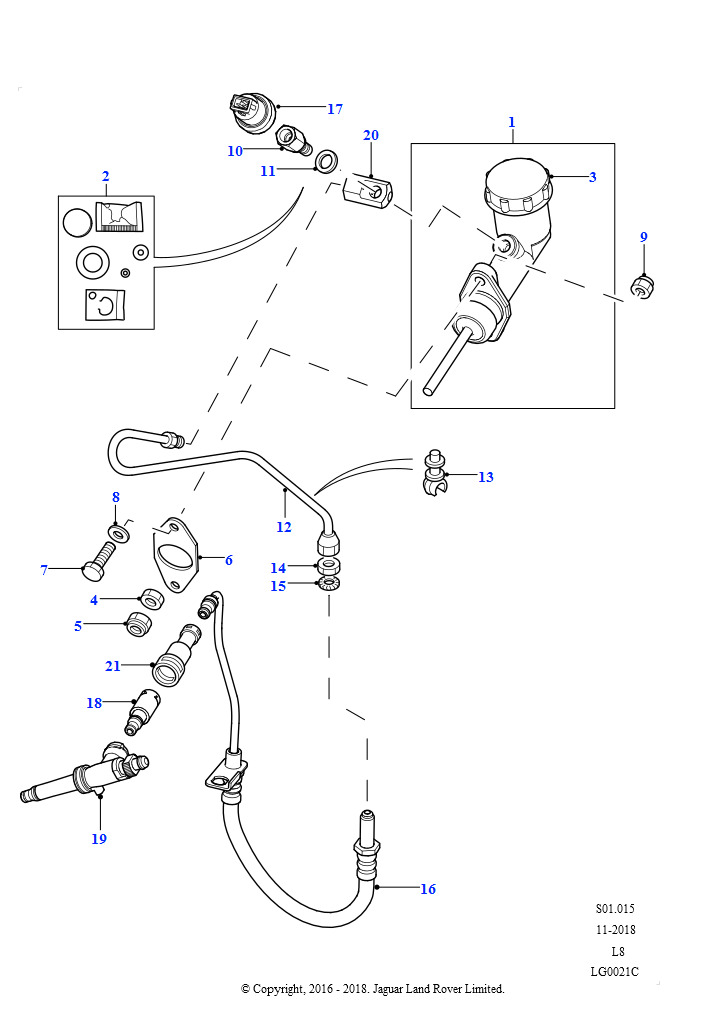 Схема - Клапан цилиндра сцепления DEF 07 -
