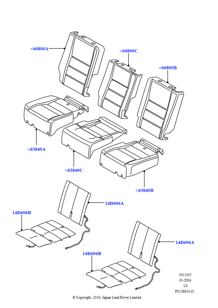 Схема - Подогрев заднего сиденья ( нижний )D3