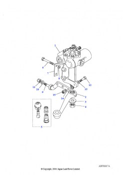 Корпус рулевого механизма - электрический - Gemmer (С усилителем рулевого управления)