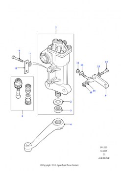Корпус рулевого механизма - ручной - Adwest (Без усилителя рулевого управления)