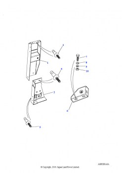 Передние сиденья - крепления возле плеча и на основании сиденья - кабина грузового автомобиля (С грузовой кабиной)