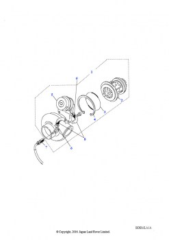 Турбокомпрессор (2.5L 200 Tdi, 5-скоростная механическая трансмиссия, Без каталитического нейтрализатора)