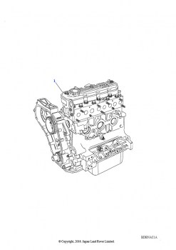 Двигатель разобранный (2.5L TDi)