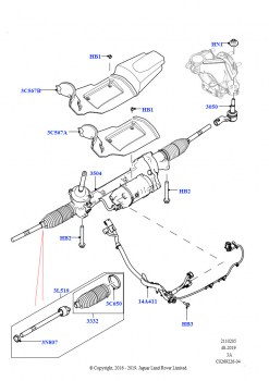 Рулевой механизм (LHD, Страна изготовления — Бразилия)