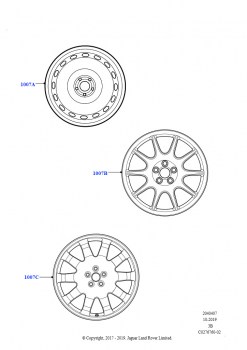 Запасное колесо (С запасн.колесом мини,легкоспл.диск, С 18