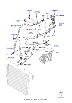 Система кондиционирования воздуха (Передний, Дизельный 3,0 V6)