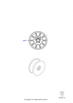 Запасное колесо (Сборка на заводе в г. Нитра, С запасн.колесом мини,легкоспл.диск, С зап.колесом)