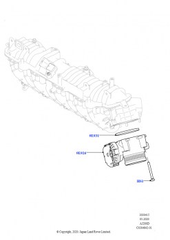 Корпус дроссельной заслонки (2.0L AJ20D4 Diesel Mid NFE, Страна изготовления — Бразилия)