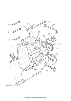 Корпус удлинителя (5-скоростная, Механическая коробка передач)