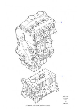 Сервисный двигатель (2.4L Duratorq-TDCi HPCR(140PS)-Puma)