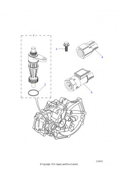 Привод спидометра (1,8 K16 бензин, Механическая коробка передач, 2.0L I4 8V TCIE, Механическая коробка передач)
