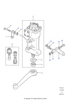 Корпус рулевого механизма - ручной - Gemmer (Без усилителя рулевого управления)