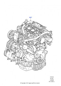 Полностью укомплектованн. двигатель (2.2L CR DI 16V Дизельный, 2.2L DOHC EFI TC DW12)