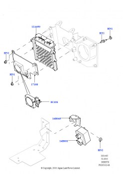 Модули и датчики двигателя (Дизельный 3,0 V6)