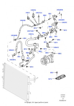 Система кондиционирования воздуха (Дизель 3,0 л 24V DOHC V6 TC)