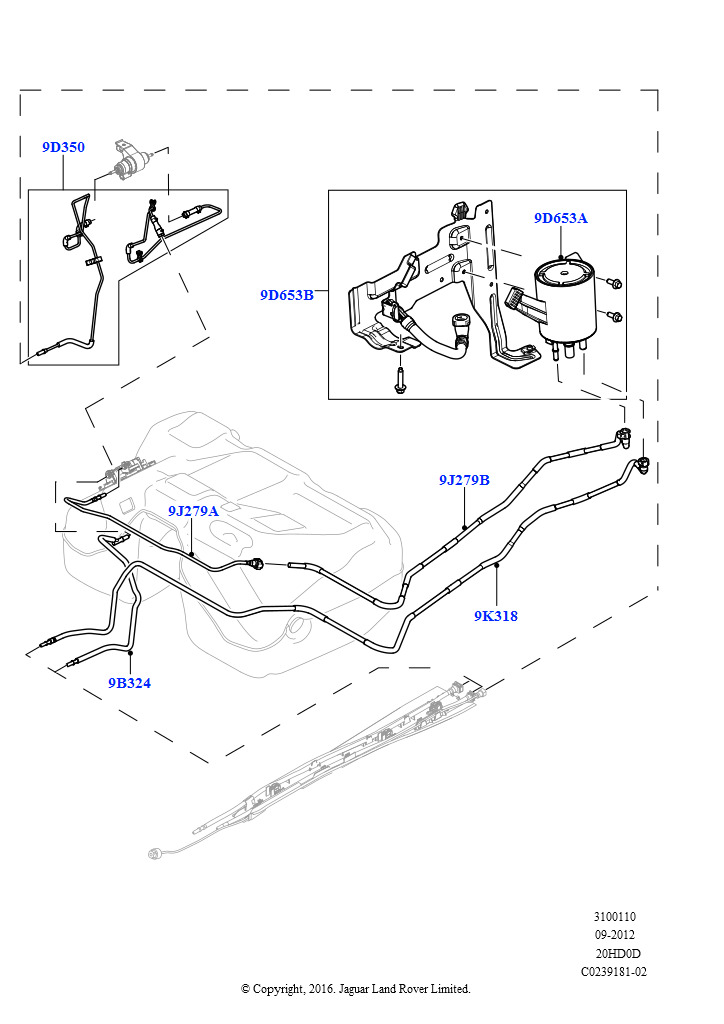 Схема - ТОПЛИВОПРОВОД