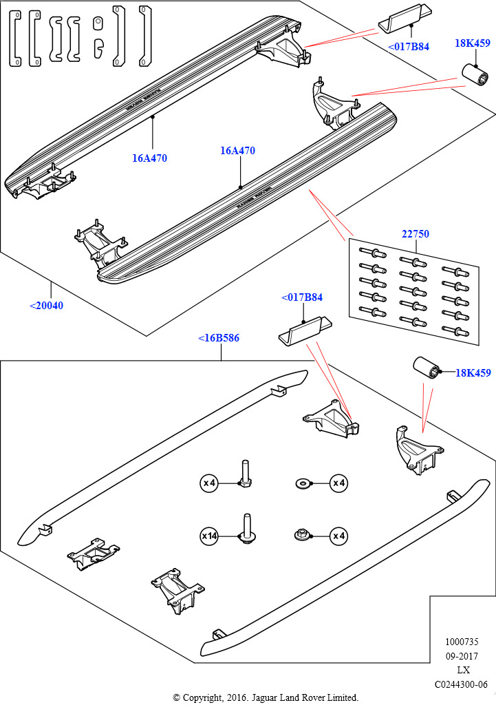 Каталог запчастей land rover