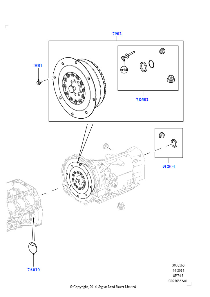 Ремонт акпп zf 8hp45