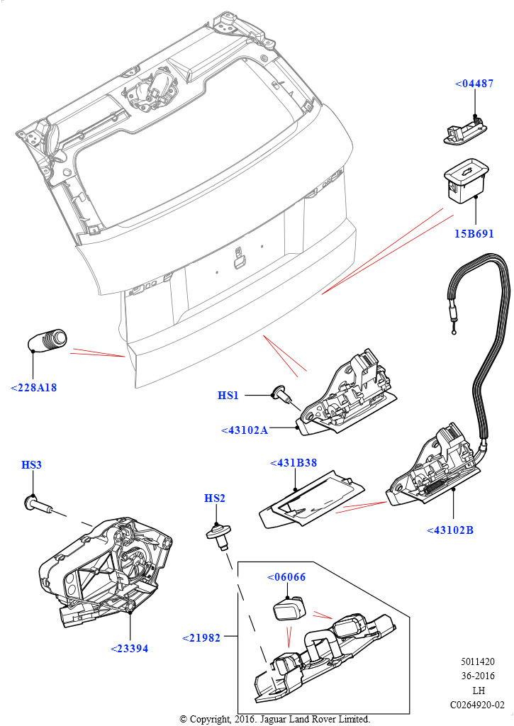Схема - ЗАЩЕЛКА ДВЕРИ БАГ. ОТДЕЛЕНИЯ
