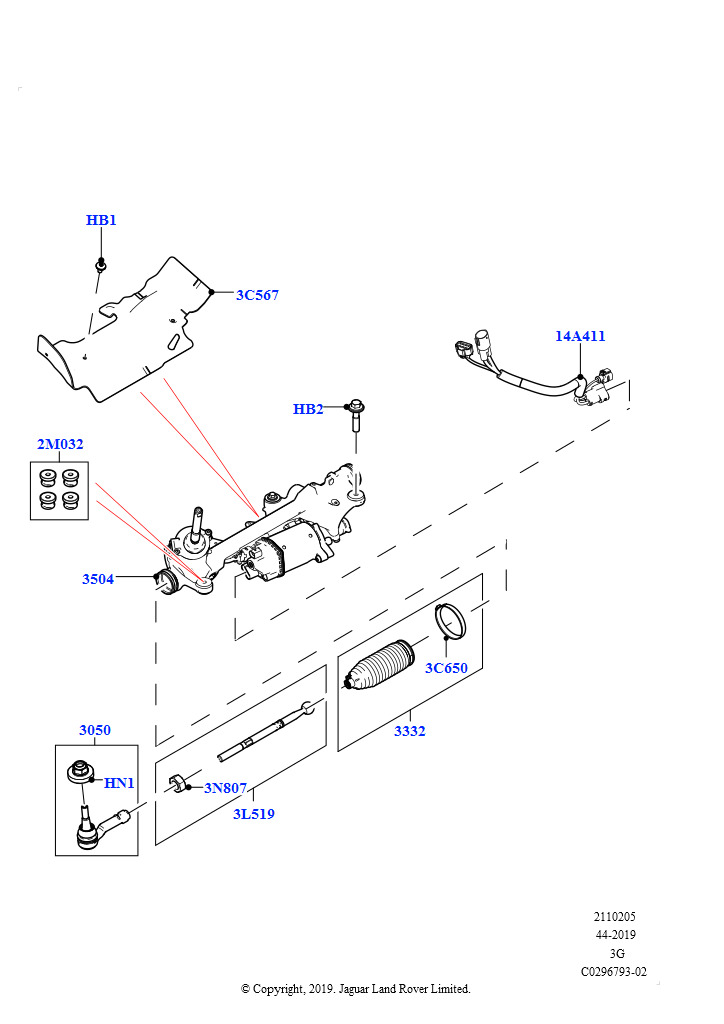 Каталог запчастей land rover