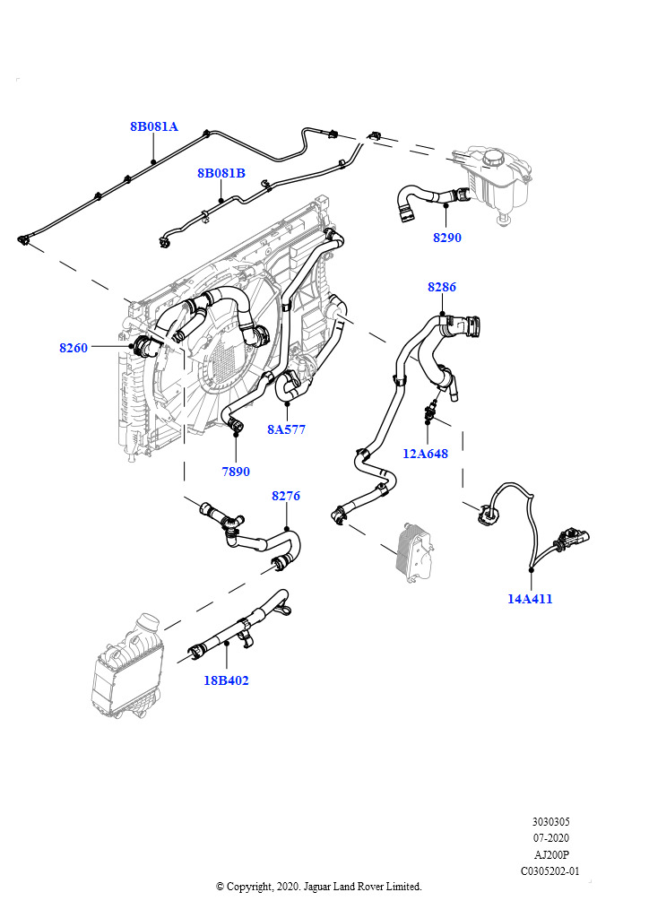 Схема - Датчик температуры антифриза D3/RRS/RRN