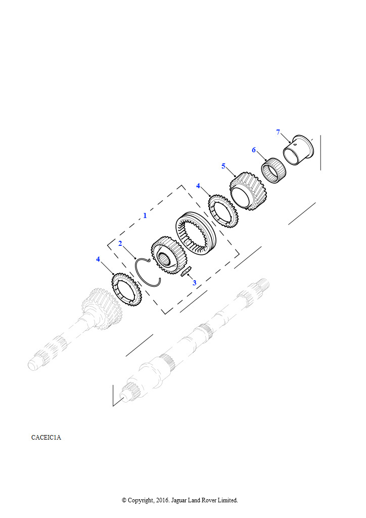 Схема - Кольцо синхронизатора LT77