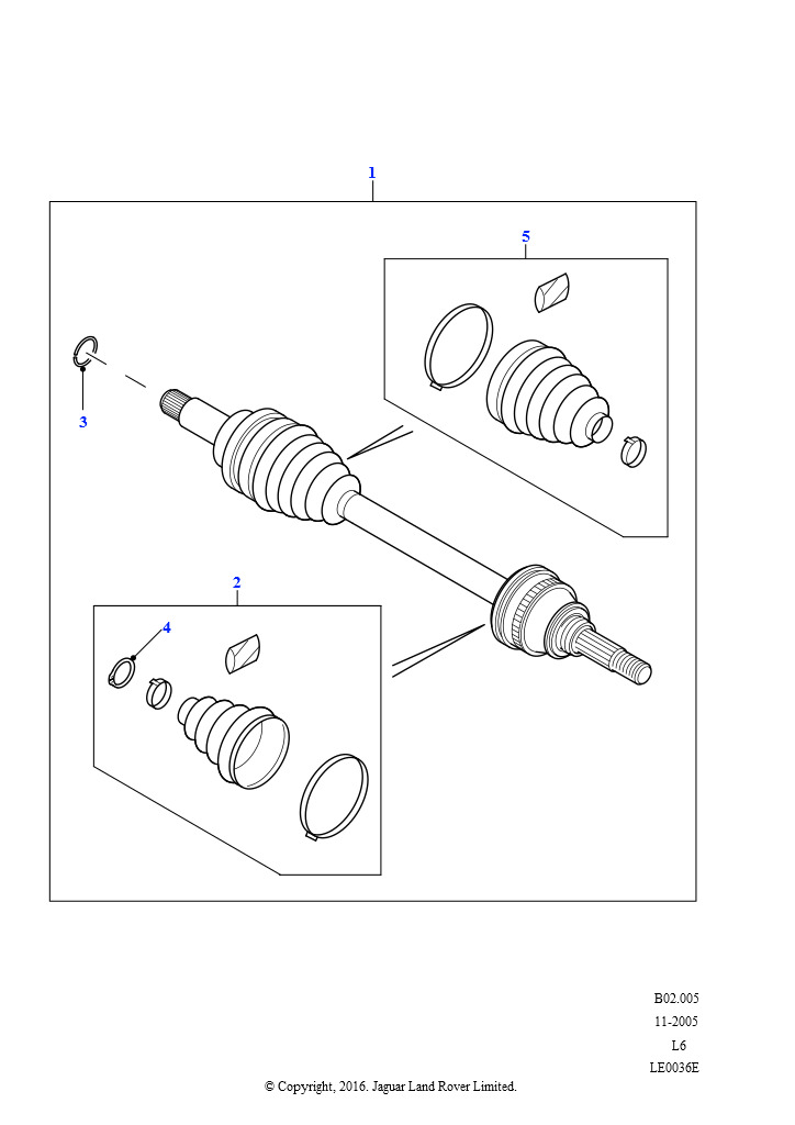 Схема - Привод передний FR 1,8 до 2002 E