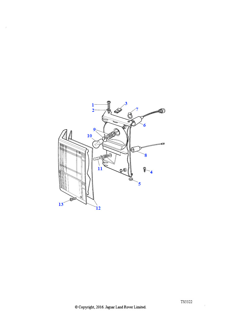 Схема - Лампочка стоп-поворот 21W
