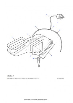 Воздуховод для наружного воздуха (LHD, С Кондиционированием Воздуха)