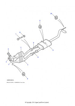 Передние и задние (2,8 л 6 цил. BMW M52 бензин)