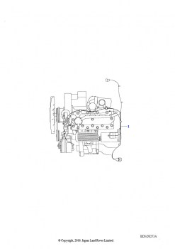 Жгут проводов - двигатель (2.5L 4 цил. TDi L/R)