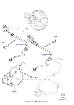 Вакуумное управл. и впуск воздуха (2.2L CR DI 16V Дизельный)