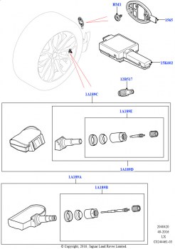 Система контроля давления в шинах (С датчиками давления в шинах)