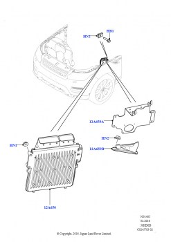 Модули и датчики двигателя (3.0L DOHC GDI SC V6 БЕНЗИНОВЫЙ)