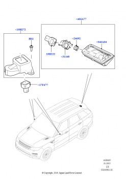 Оборудование камеры (Неподвижн.камера задн.вида)