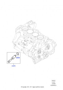 Подогреватель двигателя (2,0 л I4 DSL MID DOHC AJ200, 2.0L I4 DSL HIGH DOHC AJ200)