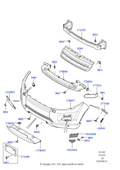 Решетка радиатора и передний бампер (Изготовитель - Changsu (Китай), Пластиковый передний бампер)
