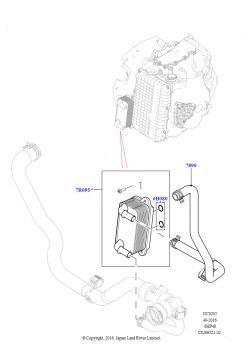 Системы охлаждения коробки передач (2.0L 16V TIVCT T/C 240PS бензиновый, 9-ступенчат.автоматич. AWD, Страна изготовления — Бразилия)