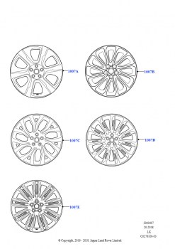 Запасное колесо (Без пакета версии, Версия — Core, Комплект Limited)