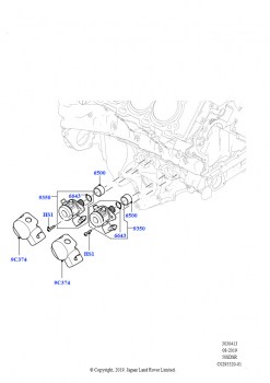 ТНВД, установл. на двигат. (5.0L P AJ133 DOHC CDA S/C Enhanced)