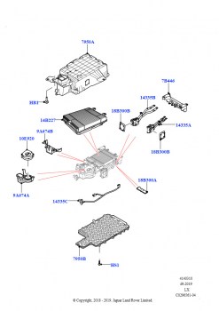 Гибридные электрические модули (Преобразователь, охлаждающие каналы и вентиляторы гибридного автомобиля MHEV, Аккумуляторная батарея для электромотора — MHEV)