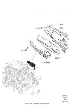 Модули и датчики двигателя (1.5L AJ20P3 Petrol High, 8 Speed Automatic Trans 8G30, Изготовитель - Changsu (Китай))