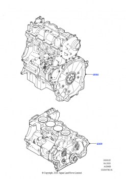 Сервисн.двиг.и неукомпл.блок цил. (2.0L AJ20D4 Diesel Mid NFE, Страна изготовления — Бразилия)