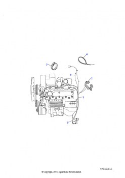 Жгут проводов двигателя (4 цил. TDi)