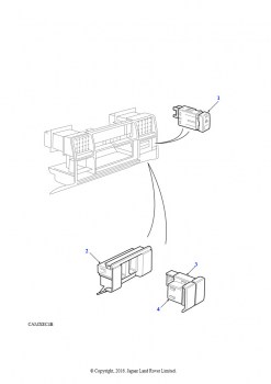 Передняя панель в сборе