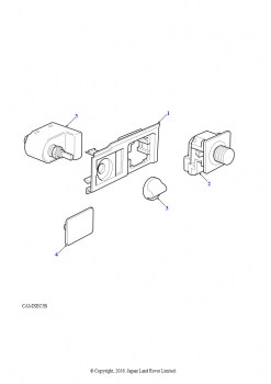 Передняя панель - регулировка угла наклона фар и зеркала