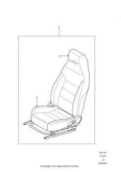 Передние сиденья (Кожа Taurus, Сиденье водителя Sports, С контрастной оранжевой прошивкой)