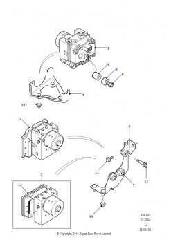 Модулятор системы ABS (АБС.торм.,действ.на все колес.)