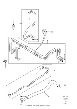 Система кондиционирования воздуха - трубки и шланги