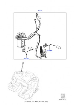 Топливный насос и датчик (3,6 л V8 32V DOHC EFi дизель Lion)